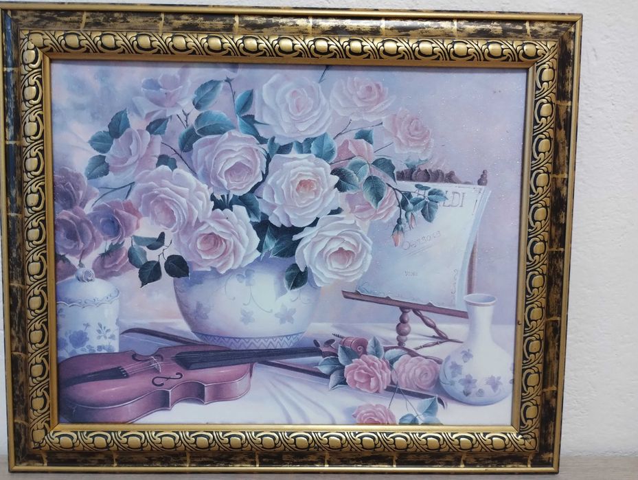 Продавам красива, рамкирана картина