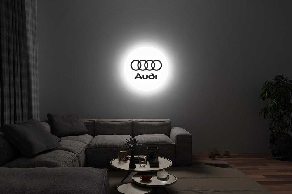 Светеща табела с лого на AUDI