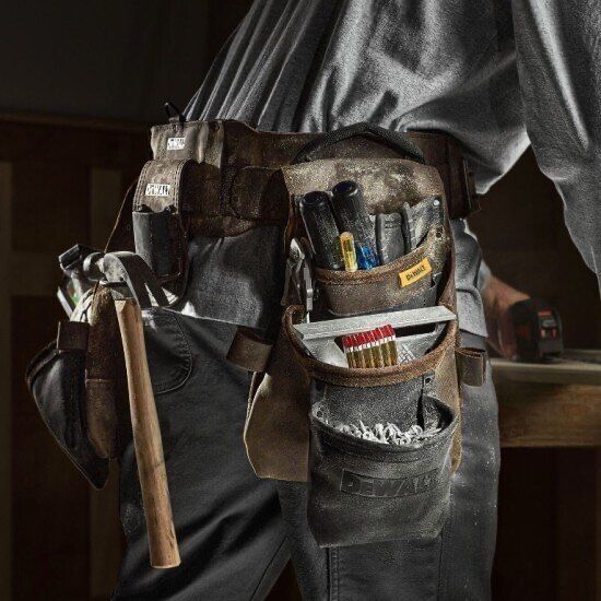 Колан за инструменти от кожа DeWALT DWST50112-1