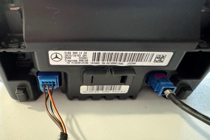 Display navigatie Mercedes-Benz CLA-Class C117 [facelift] [2016 - 202
