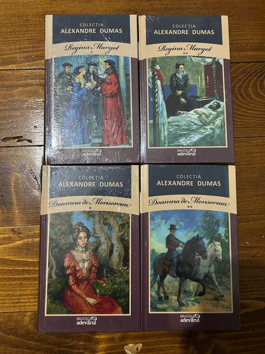 Vând colecția Alexandre Dumas editura adevărul în tipla completa