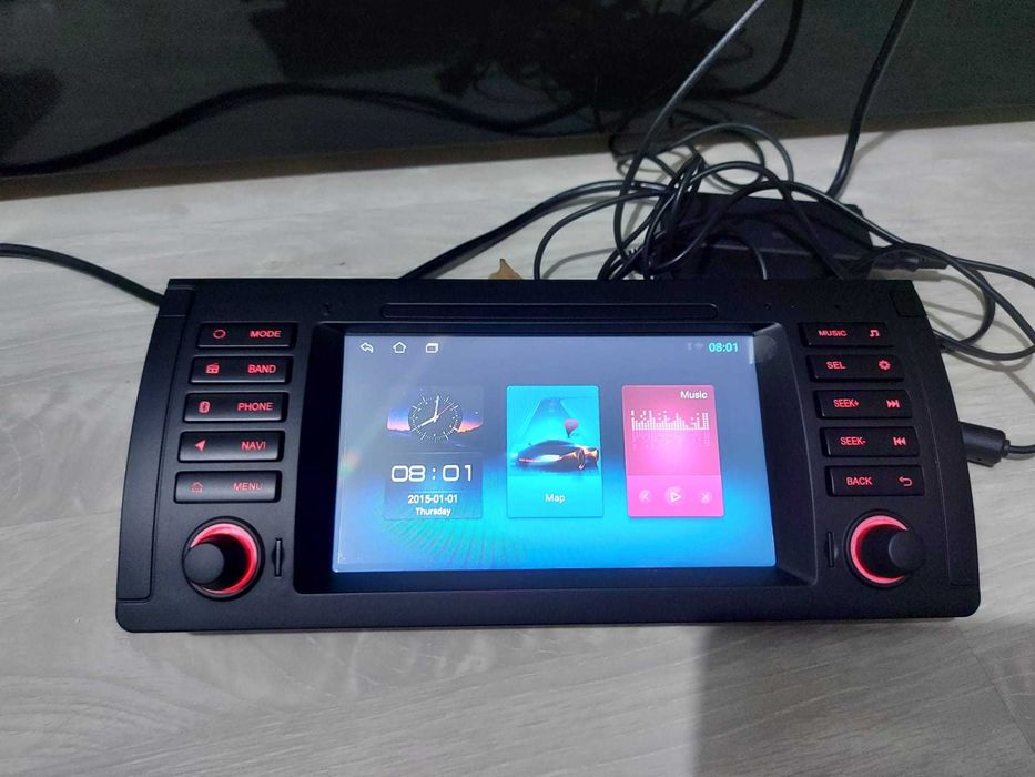 Factura Navigatie Android BMW seria 5 X5 E39 E53 Waze YouTube