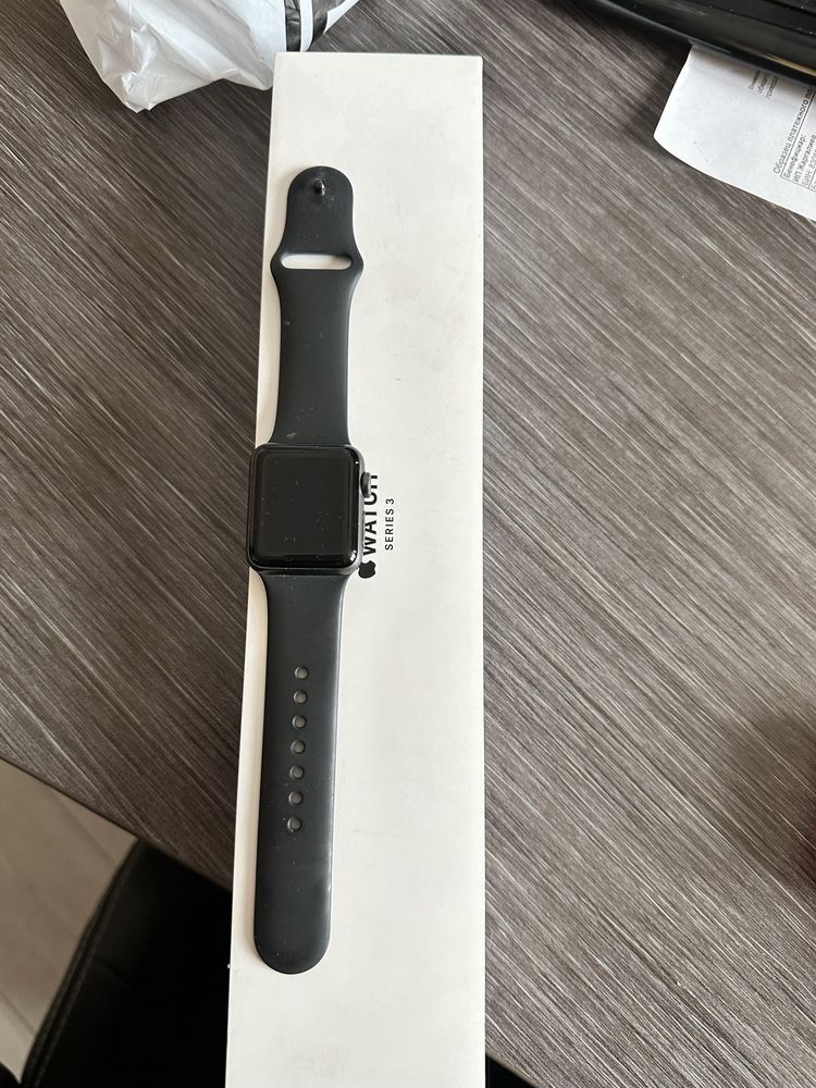 Apple Watch3 черный 38 мм