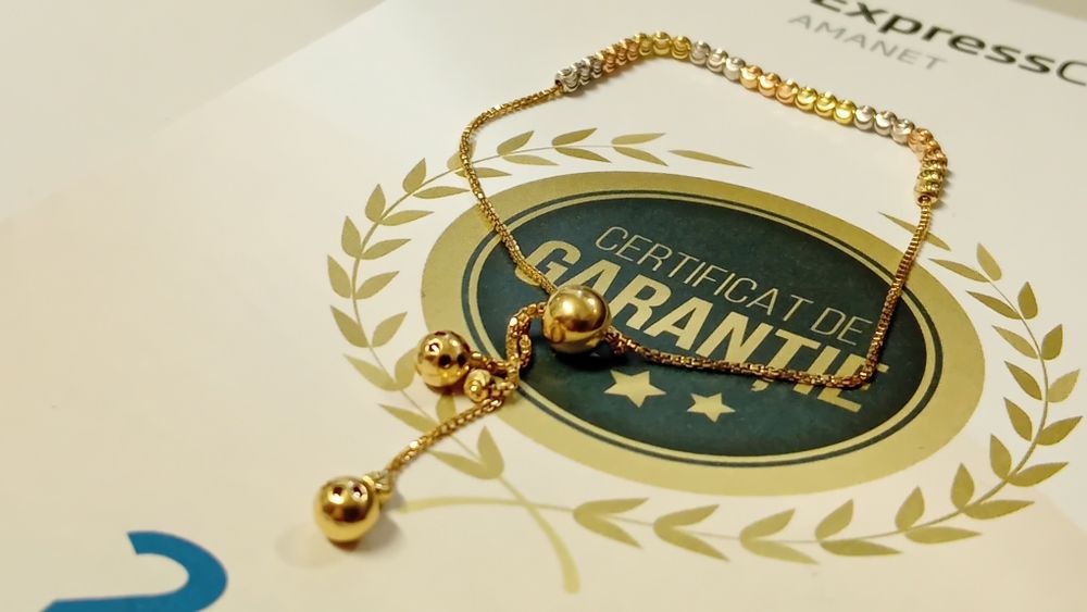 Brățară aur 14k(AG20 Dancu/b28901.1*20)