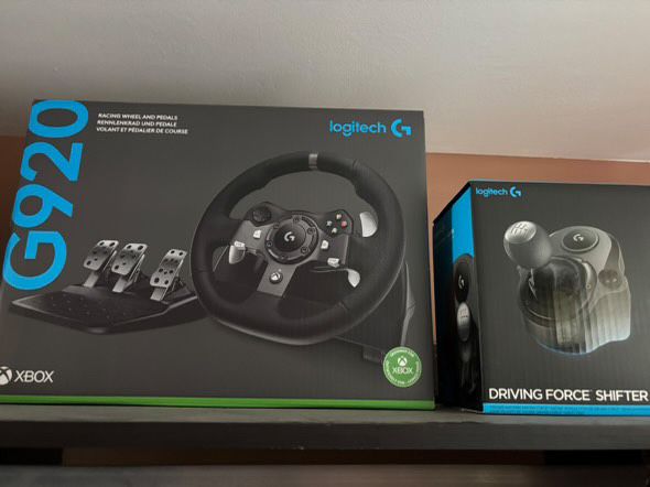 Logitec g920+shifter