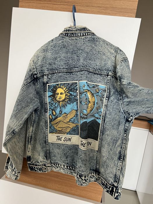 Дамско дънково яке