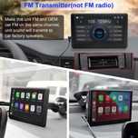 7 INCH Мултимедийна навигация със стойка AppleCarPlay и AndroidAuto