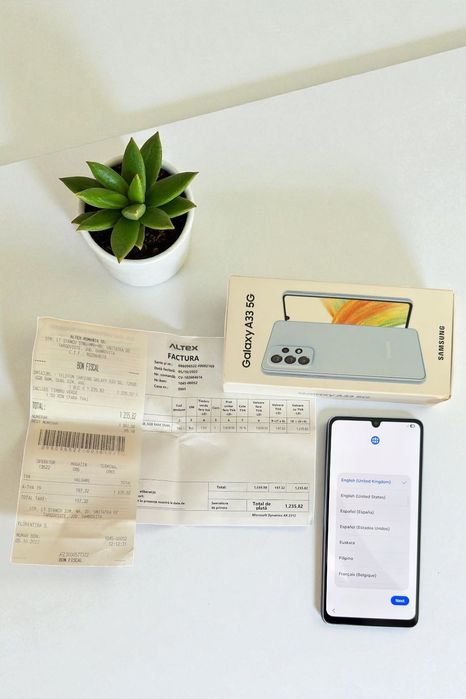 Samsung Galaxy A33 – 128GB / 6GB RAM – Ecran impecabil