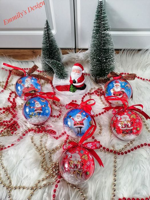 Коледни топки със снимки на най ниски цени