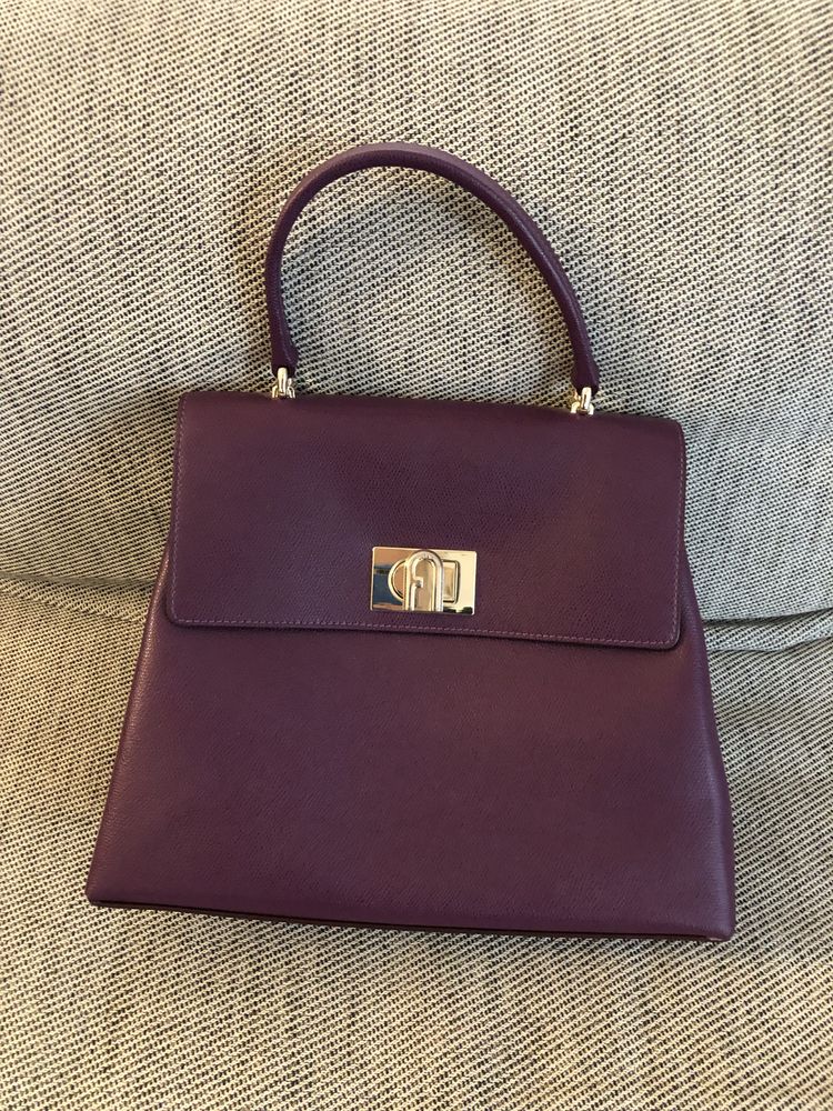 Чанта FURLA  кожа употребявана