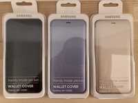 Vând husa carte originala Wallet Cover Samsung Galaxy A6 Plus noua