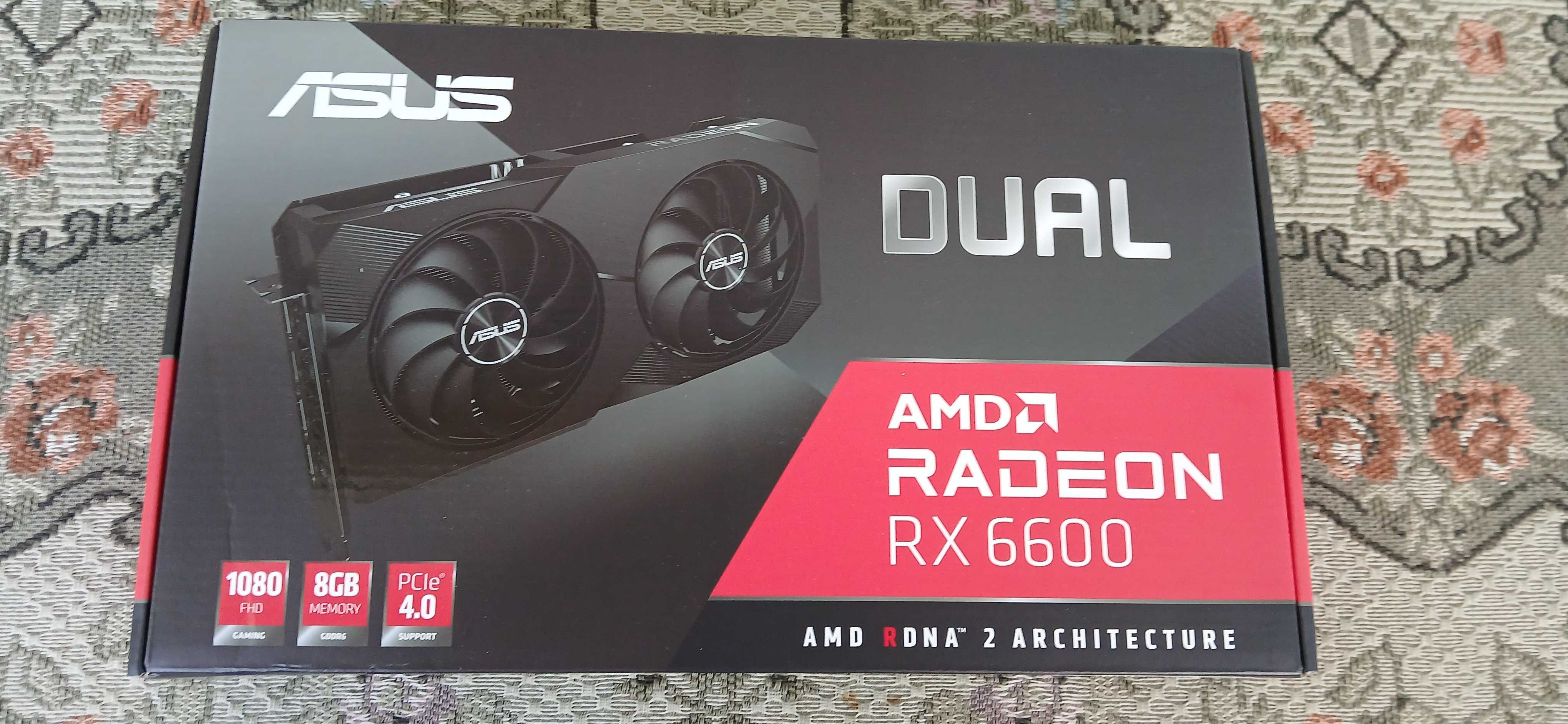 asus rx6600 8gb ddr6 v2