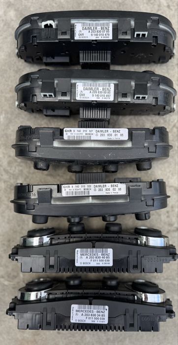 Управление на климатроник/климатик за Mercedes CLK W209 и C класа W203