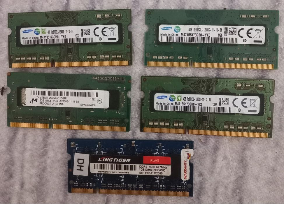 RAM Памет  за лаптоп и компютар