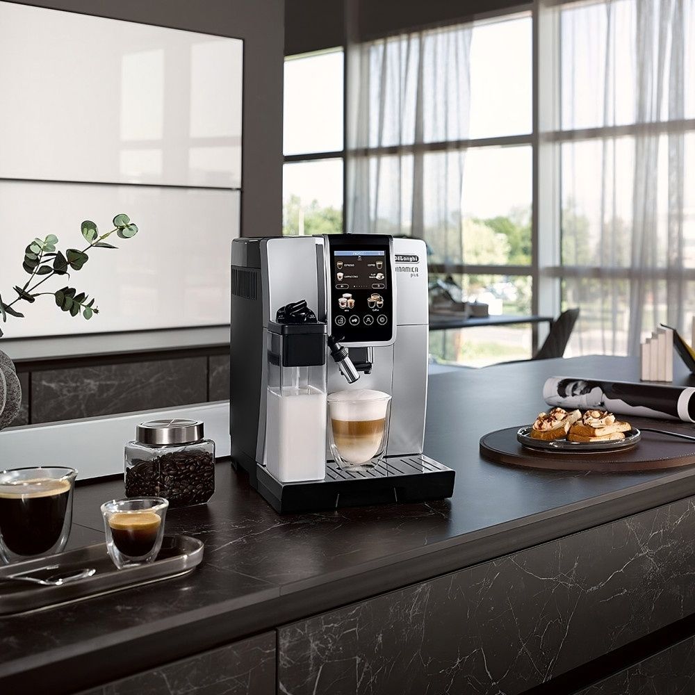 Автоматическая кофемашина Delonghi Dinamica Plus ecam 380.85