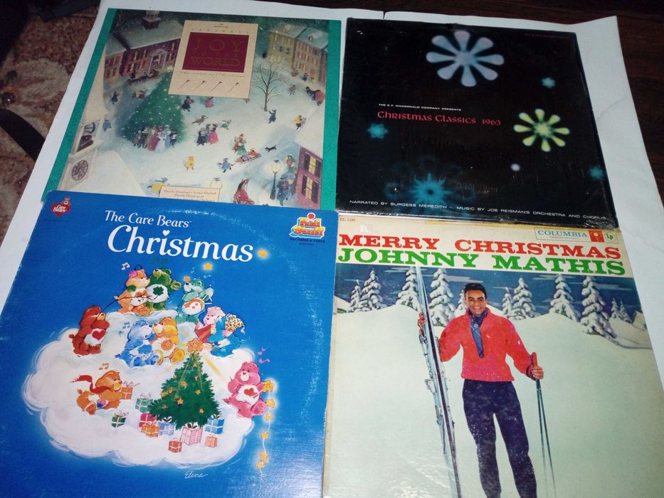 Discuri vinil de craciun SUA  in stare ca nou
