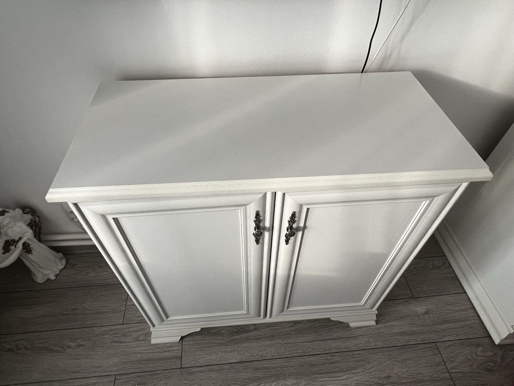 Comoda alba PAL/MDF