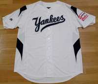 New York Yankees бейзбол тениска ОРИГИНАЛ винтидж Majestic Cooperstown