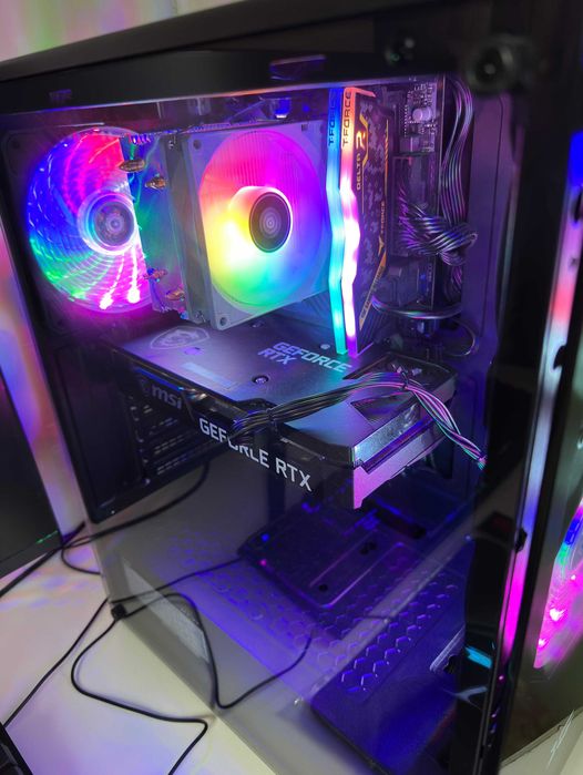 Мощный игровой компьютер i5-11400, ядер 12 4,4 GHz + RTX 3060Ti 8Gb