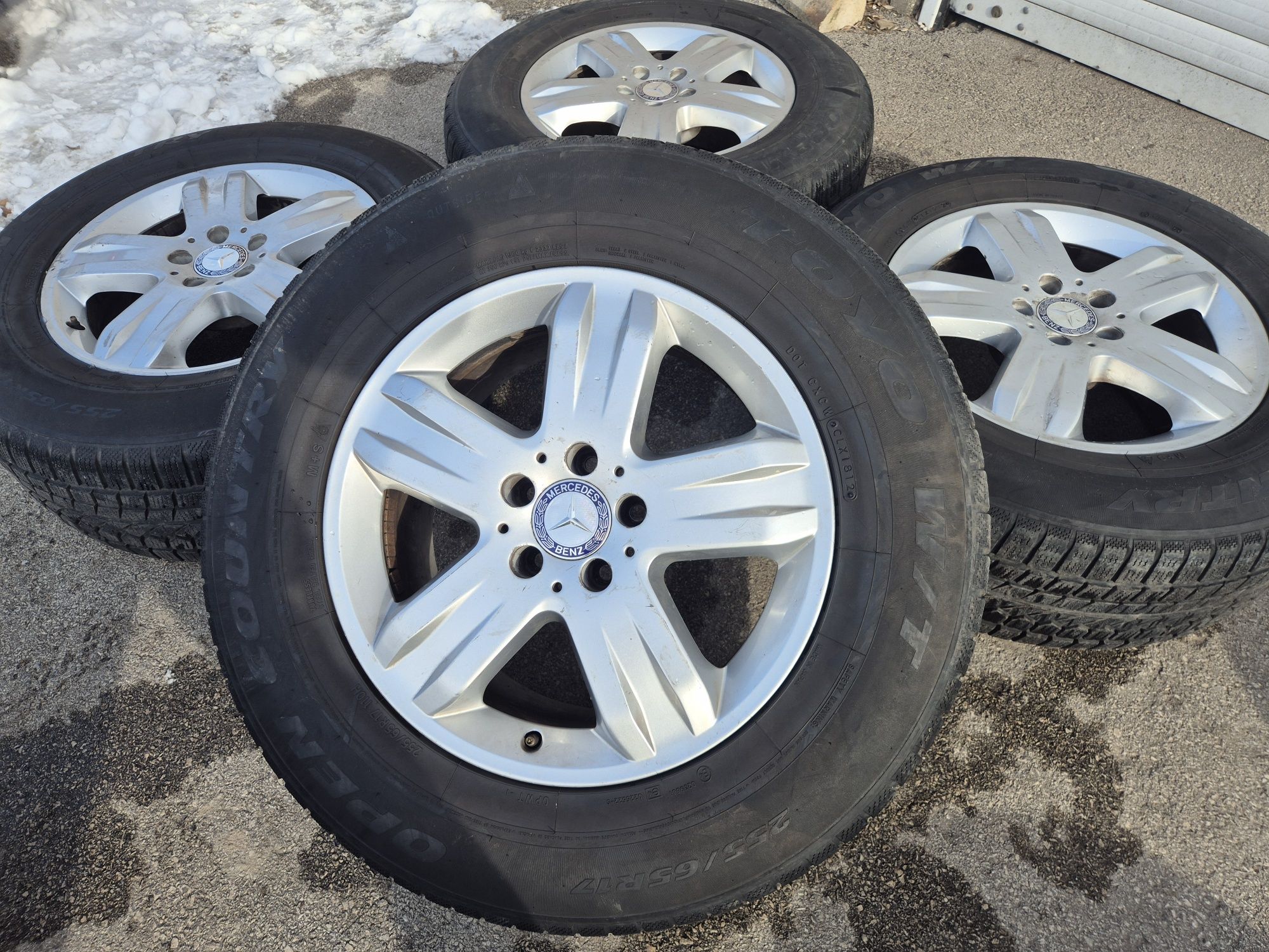 5х112/17 с гуми Мерцедес МЛ W163 W164 5х112/17 Mercedes ML