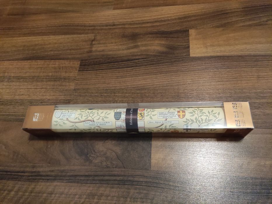 Harta / diagrama Arbore genealogic al familiei regale franceze