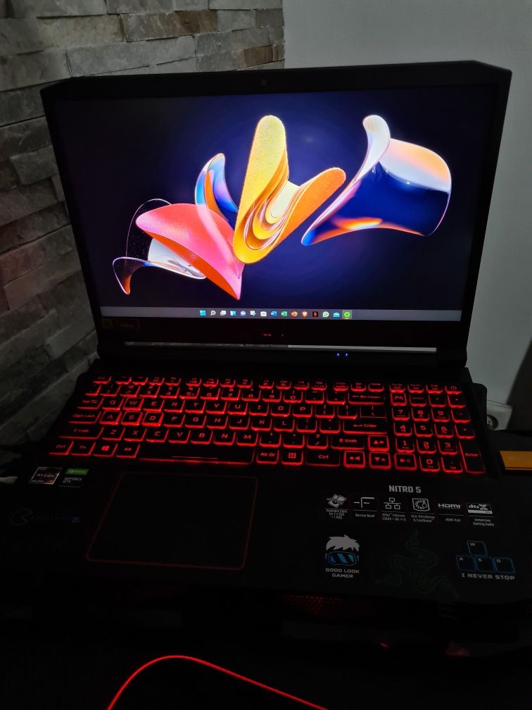 Laptop Gaming Acer Nitro-5, 144Hz 32 Gb RAM