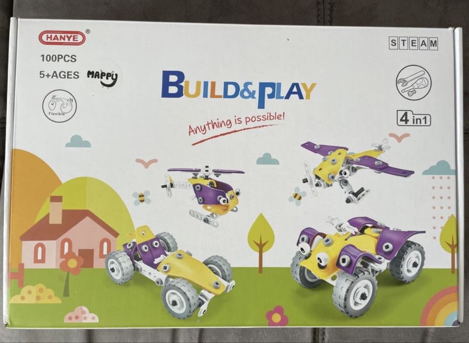 Nou! Set constructie Mappy build&play
