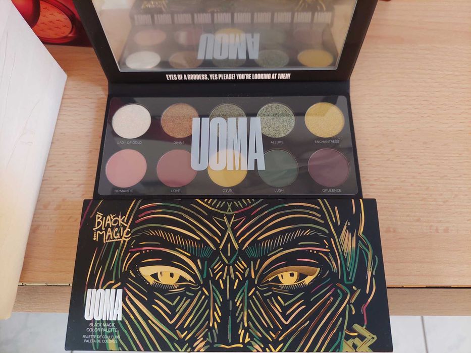 Tratament Facial Korff SET  ,Paleta de culori Uoma Black Magic