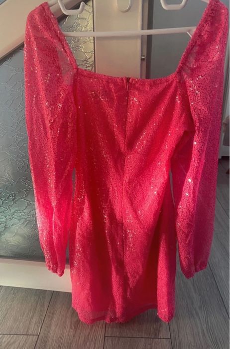 Rochie scurta cu paiete
