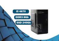 i5 4670/ 3.40 Ghz DDR3 8Gb SSD 240Gb    HD Graphics 4600  Maxal 400W