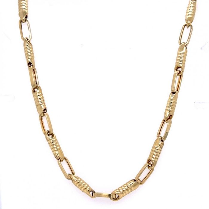 Златен синджир 13,85гр. 54,0см. 14кр. проба:585