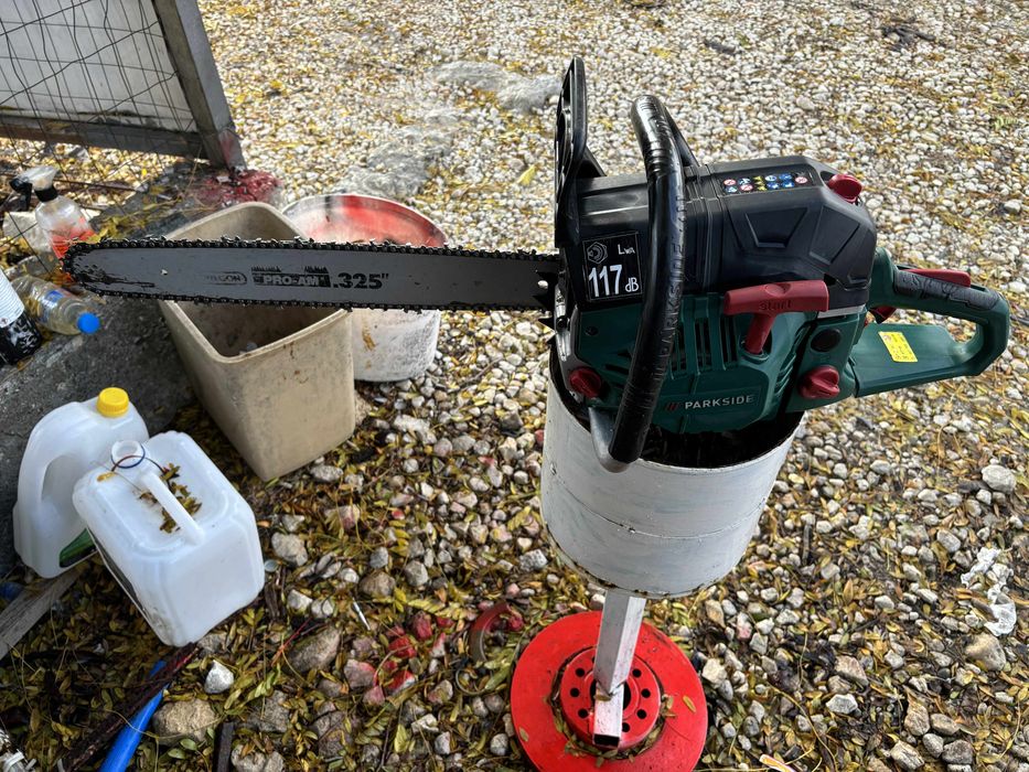 Бензинова резачка парксайд !!!не пали!!!