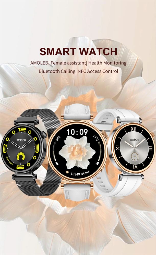 Умные смарт часы amoled Watch GT4 mini Доставка есть!