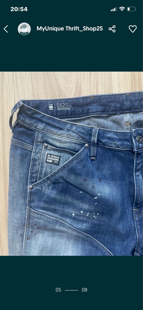 G-star Raw 5620 3D Low boyfriend wmn/ дамски дънки W29L32
