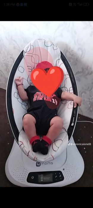 Vând balansor 4moms electric  cu sunete și plush multicolor