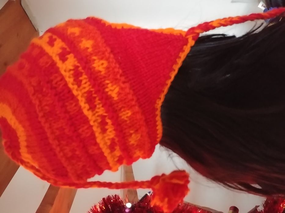 Caciula 100%lana-Nepal-Transport inclus