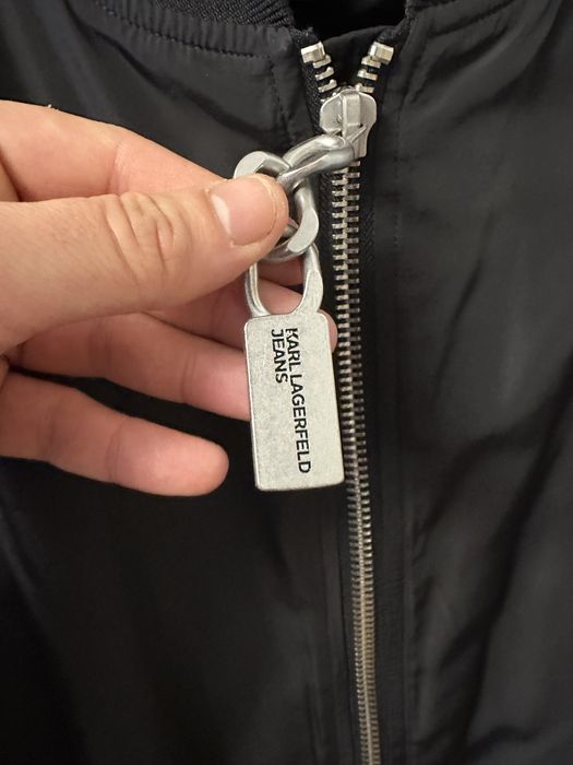 Karl Lagerfeld jeans geaca bomber L oversize