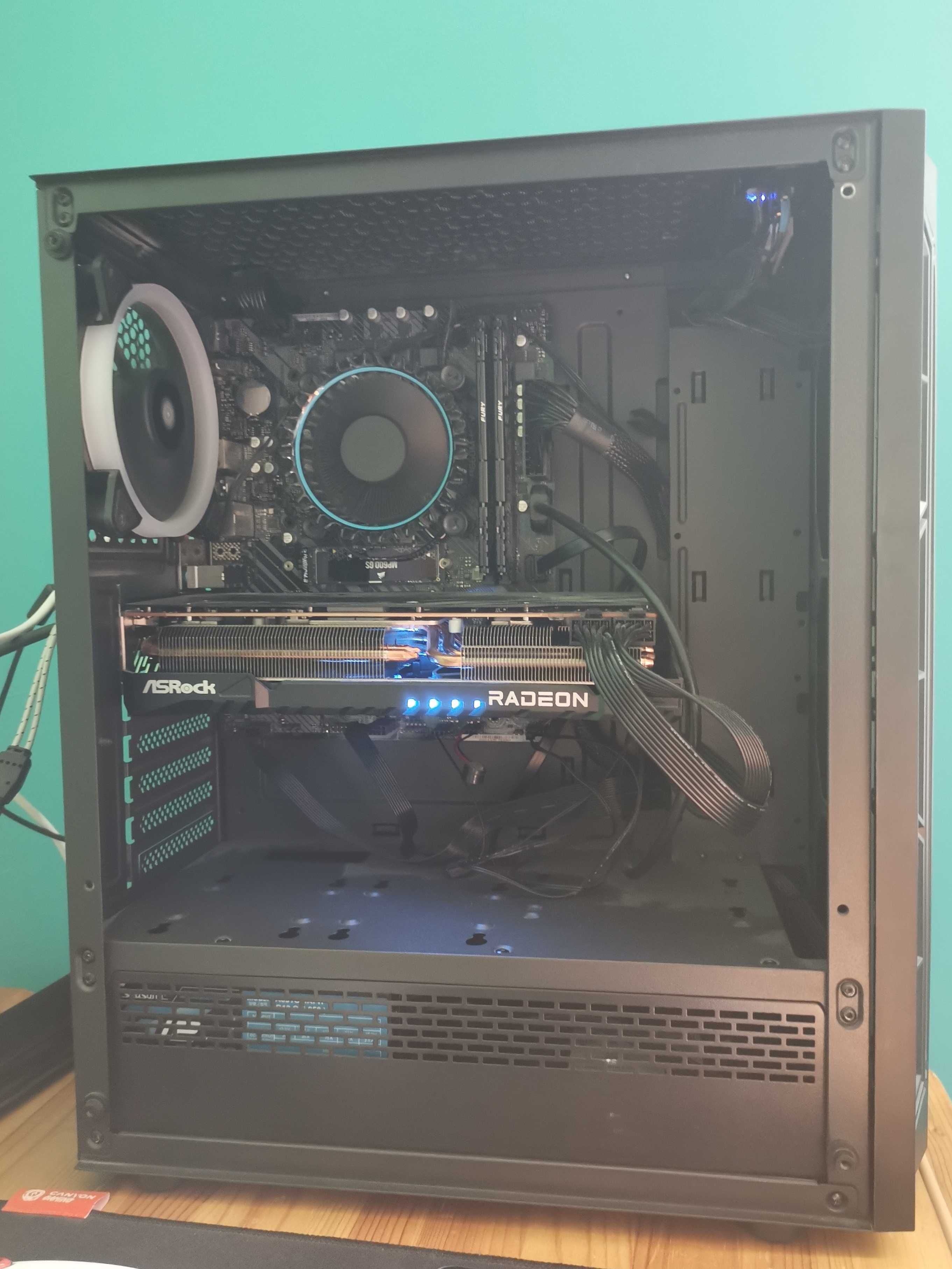 Геймърска конфигурация с RX 7800XT & i5 12400f