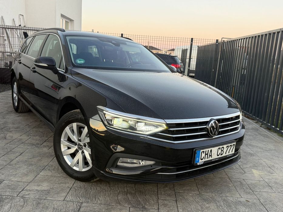 Passat b8 2021 150cp dsg virtual,IQ led matrix,service VW