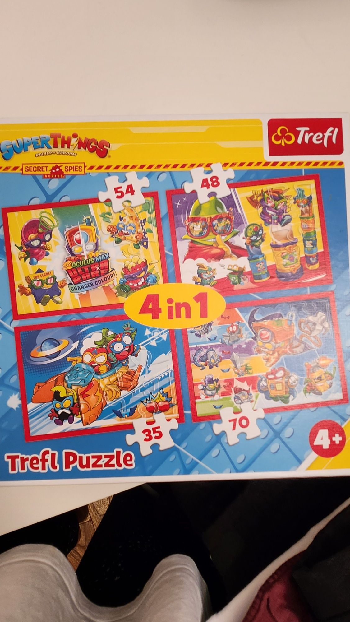 16 Puzzle 4-10 ani Spiderman,Blaze