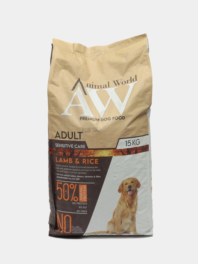 Animal World 15kg sobak Lamb & Rice
