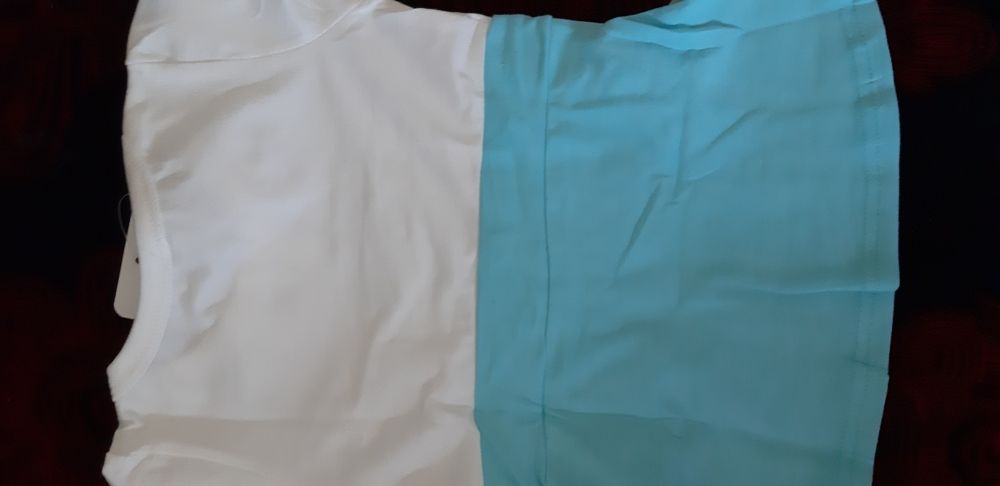 Rochie noua fete 80 cm albastru