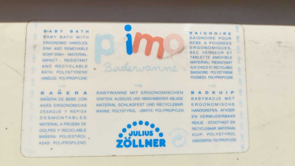 Cădiță de baie pentru bebeluși