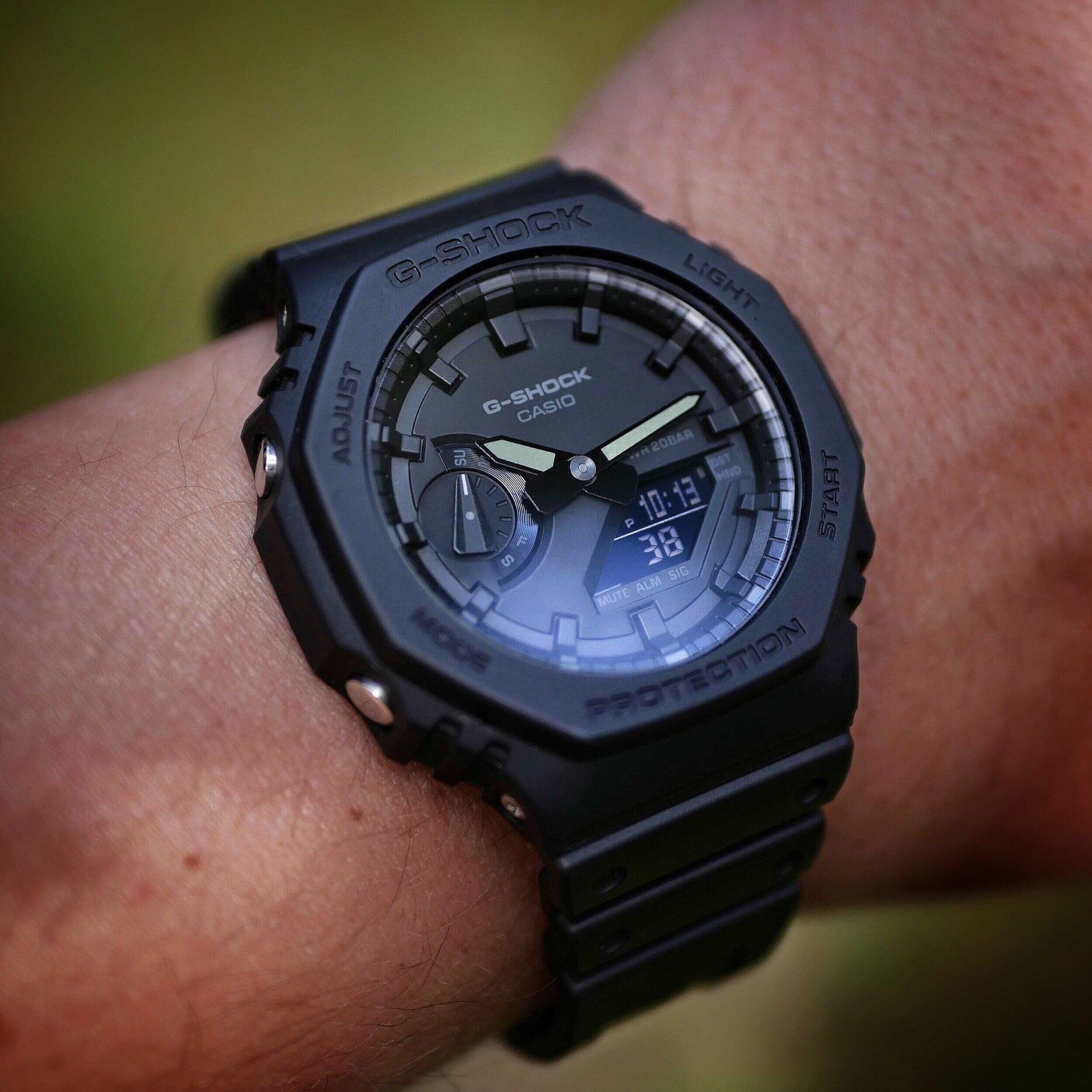 Мъжки часовник G-Shock GA-2100-1A1ER 45мм