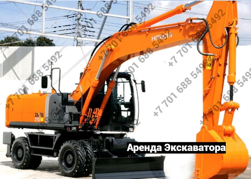 Услуги экскаватора Hitachi 210w