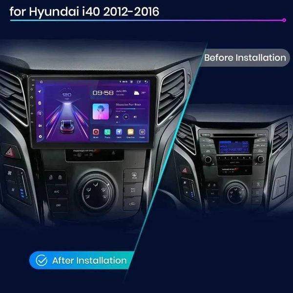 Hyundai i-40 2012г-2016г Мултимедия Навигация Android