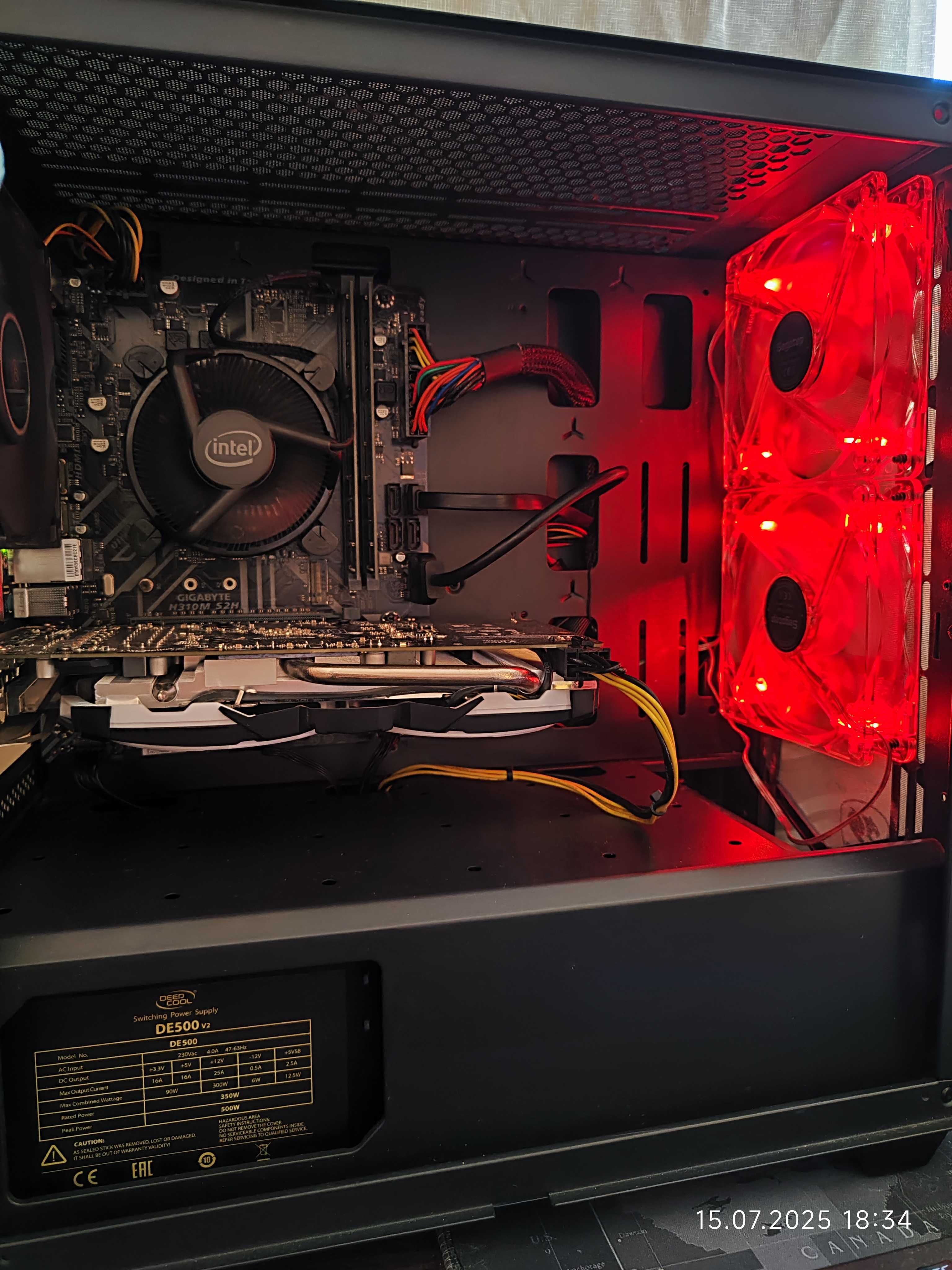 Геймърски i3 9100f, RX 570 8GB, RAM 16GB DDR4, SSD 512GB