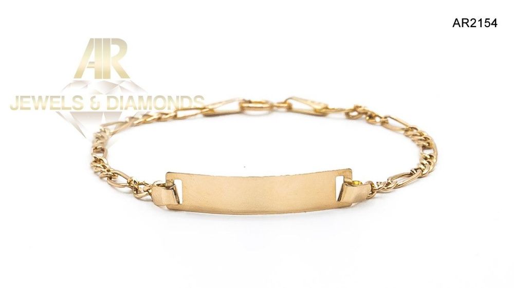 Bratara AUR 14 K UNISEX pentru copii sau nou nascuti AR2154