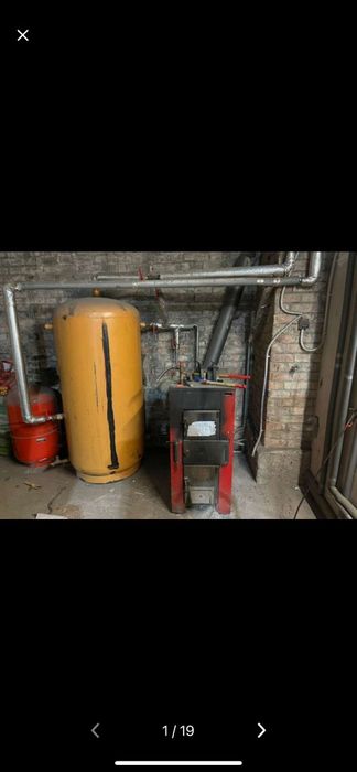 Vind centrala din fontă 35 kw pe lemne