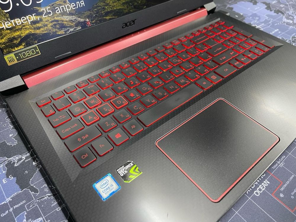 Мощный Ноутбук Acer Nitro5-Core i5-8/8GB/SSD512GB/GTX1050-4GB
